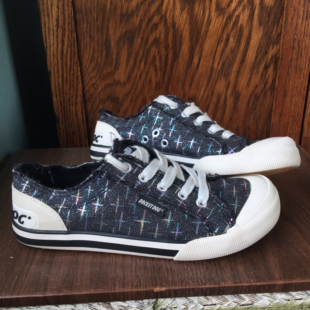 Sparkle rocket dog sneakers